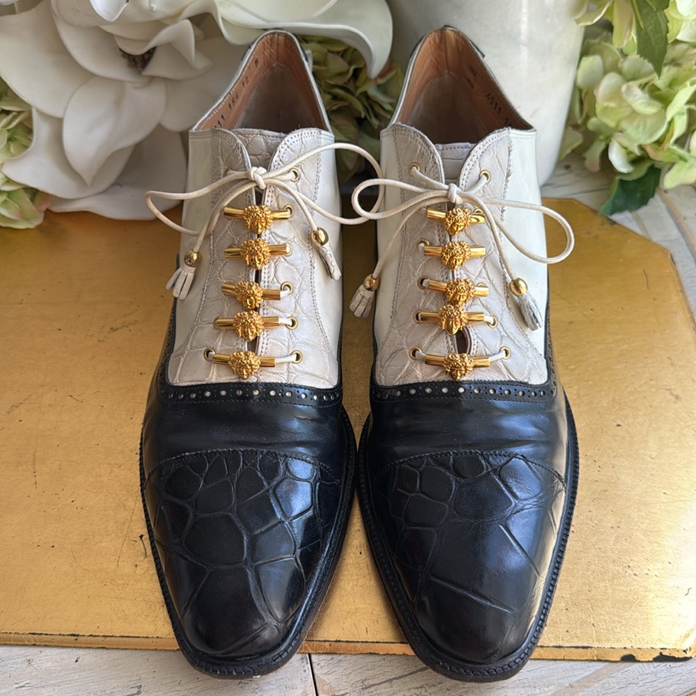 RARE EXOTIC! Mauri Italy Alligator Chelsea Boot Oxford for City Slickers